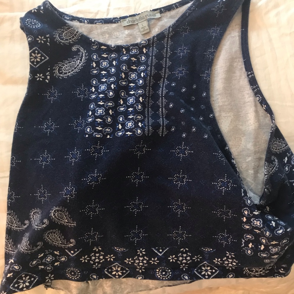 Crop bandana top